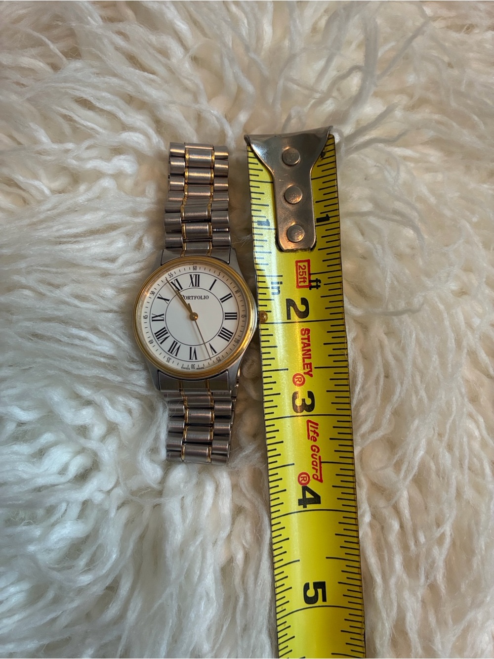 Tiffany & Co Portifino Two-Tone Stainless Watch - Picture 6 of 11